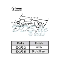 Truth Window Lock Keeper 50-373-3 1