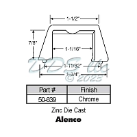 Alenco Window Sash Lock Keeper 50-639 1