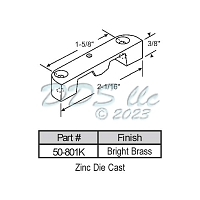 Top Mount Window Keeper 50-801K 1