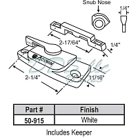 Acorn Window Sash lock 50-915 1