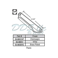 Extruded Sash Handles & Lifts 50-980BRS Extruded Sash Handles & Lifts 50-980BRS