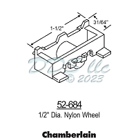 Sliding Window Rollers 52-684 1
