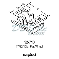 Sliding Window Rollers 52-713 1