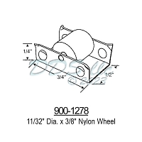 Sliding Window Rollers 900-1278 1
