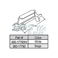 Window Weep Covers White 900-17790W 1