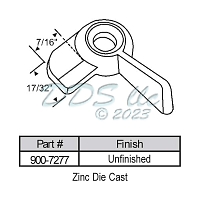 Sweep and Sash locks 900-7277 1