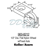 Acorn Sliding Window Roller 900-8212 1