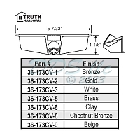 Entrygard Operator Cover Gold 36-173CV-2