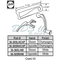 RH Pella Crank Kit 36-505RHW