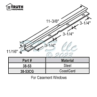 Casement Track 38-53 1