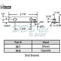 Stud Bracket 39-7 1