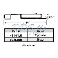 Slide Bolt 46-164RH 1