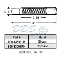 Window Slide Bolt Set 900-13501LH*RH 1