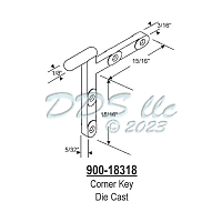 Corner Key  900-18318 1