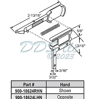 Slide Bolt 900-18624A 1