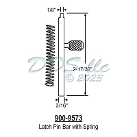 Latch Pin Bar 900-9573 1