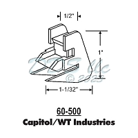 Sash Bottom Bracket Capital - WT Industries 60-500 1