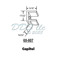 Metal Sash Guide 60-607 1
