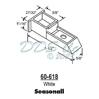 Seasonall Window Sash Guide 60-618 1
