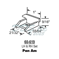 Pan Am Window Sash Guide 60-619 1