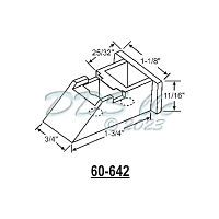 Binnings Window Top Sash Guide 60-642 1