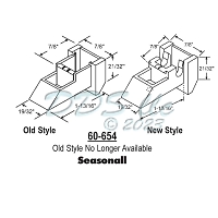 Seasonall Window Sash Guide 60-654 1