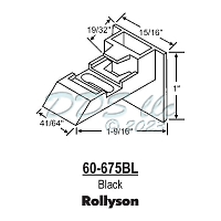 Rollyson Window Sash Guide 60-675 1