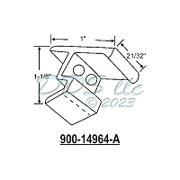 Metal Sash Guide 900-14964-A 1