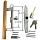 Handles Patio Doors 13-104K