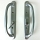 Amesbury Keyed Sliding Door Handle 13-341BCK