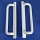 PGT Sliding Door Handle Set, White 13-489W