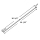 Truth Awning Window Operator Guide Bar Track 39-354
