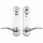Endura Trilennium Eclipse Swing Door Handle Set 40067-SNK-WR