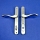 Amesbury Truth Swing Door Handle Set 55-480RH-SNK