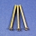 Hoppe Backplate Screws Brass 2231443