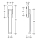 GU Dirigent Handle Low Profile Interior 854-10441