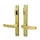 G-U Allegro Active Door Handle Set Polished Brass 854-15861