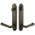 Emtek Multipoint Door Handle Set 1721