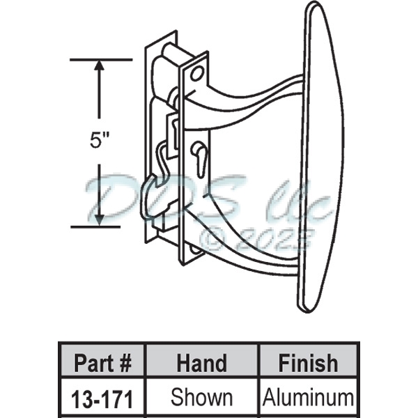 Tucker Tucker Handle Patio Door 13171 13171