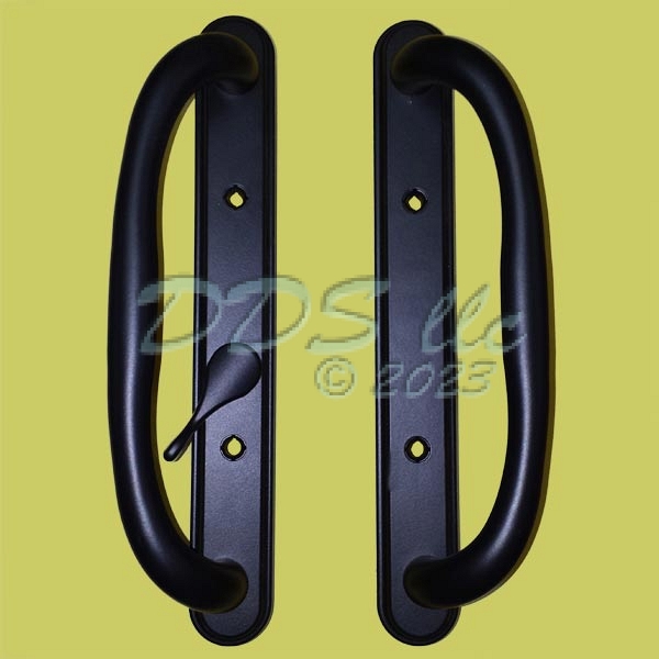 Amesbury Sliding Door Handle Black 13-341B | Window and Door Parts