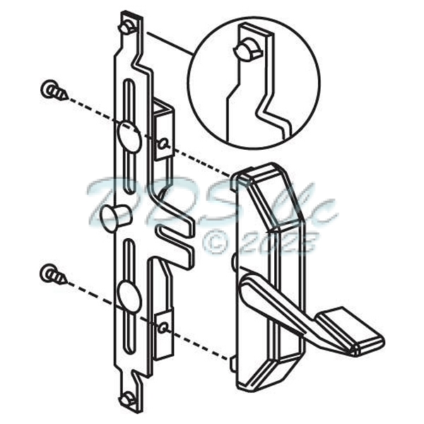 Truth Multi-Point Casement Lock RH 34-94-3 | Window and Door Parts