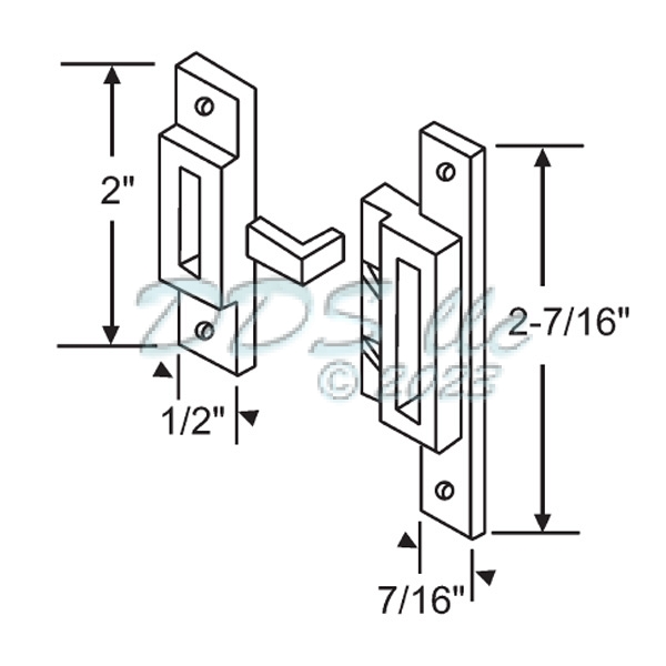 Drawer Guide Set 4548 Window and Door Parts