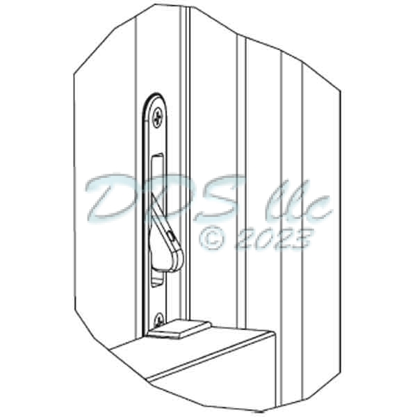 Face Fix Single Action Window Vent Lock 50-1367FFW | Window and Door Parts