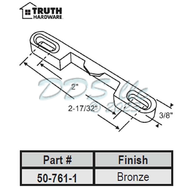 Truth Window Keeper 50-761-1 | Window and Door Parts