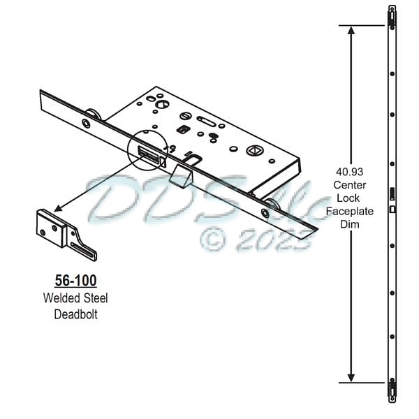 Ashland XP-25 Sentinel Multipoint Door Lock 56-100 | Window and