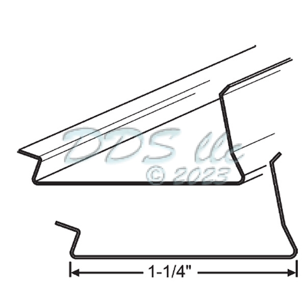 Metal Glazing Bead 65-491 | Window and Door Parts