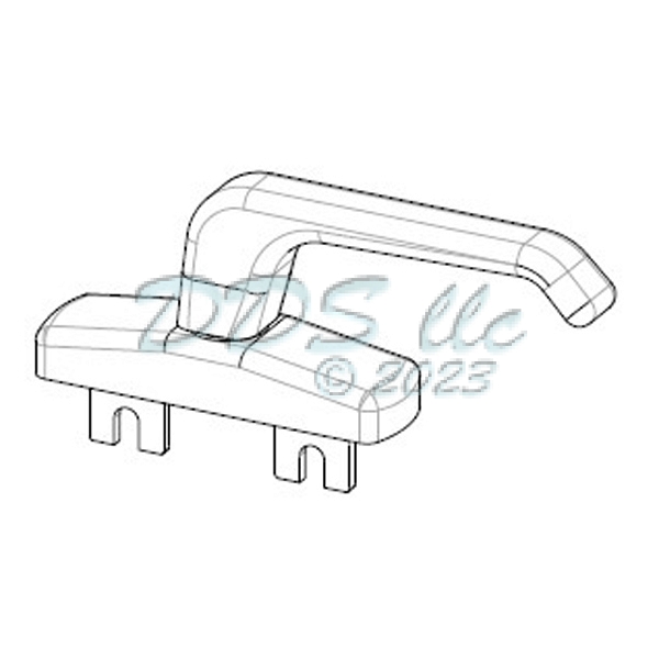 GU Ferco Hardware GU TiltTurn Handle 85416673 85416673