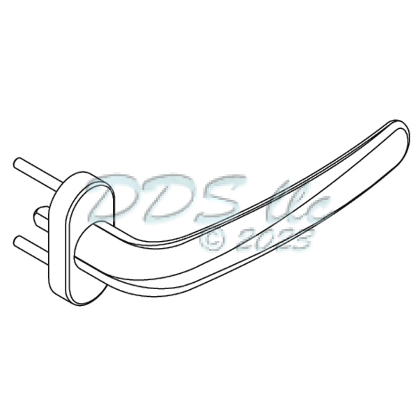 Giesse Sliding Door Handle 85610075 Window and Door Parts