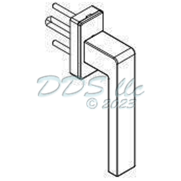 Giesse Kora Handle 85616170S Window and Door Parts