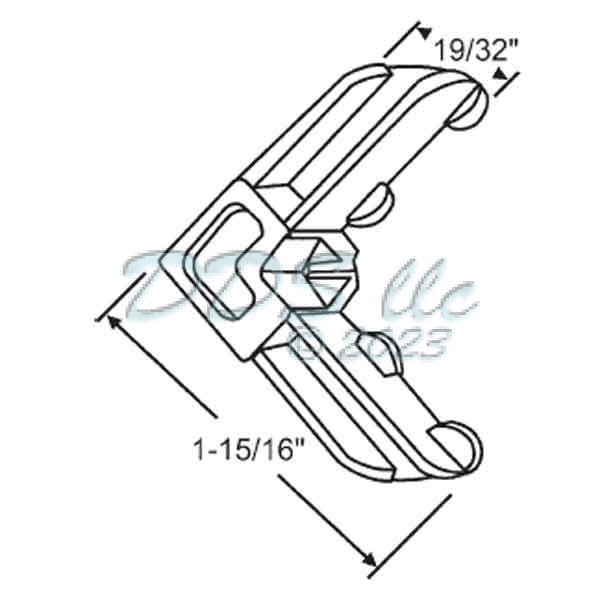 Window Screen Corner 90-438 | Window and Door Parts